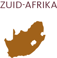 Zuid-Afrika wijnkaart