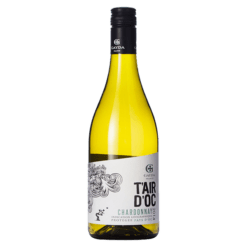 Fles Gayda T'Air d'Oc Chardonnay, witte wijn uit Pays d'Oc, Frankrijk