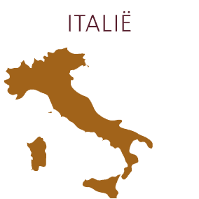 Landkaartje van Italië