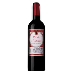 Fles Plaisir de Siaurac 2022, rode wijn uit Lalande-de-Pomerol, Frankrijk